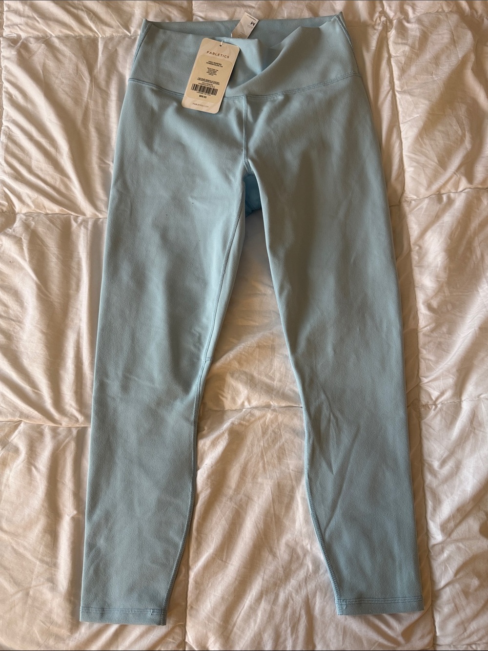 Fabletics Light Blue High-Waist Leggings